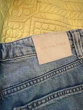 We The Free Faded Light Blue High-Rise Denim Jeans